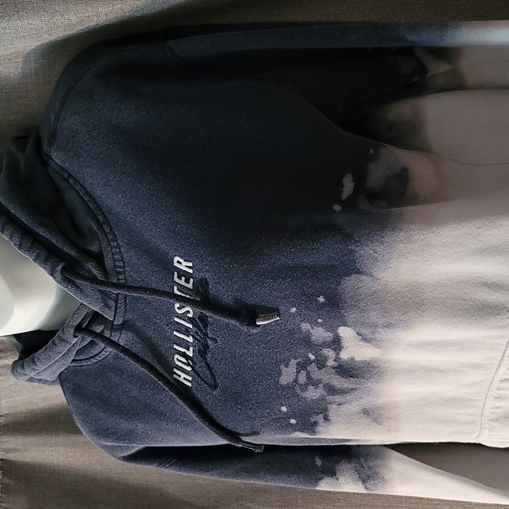 Rare Hollister Embroidered Hoodie Sweatshirt